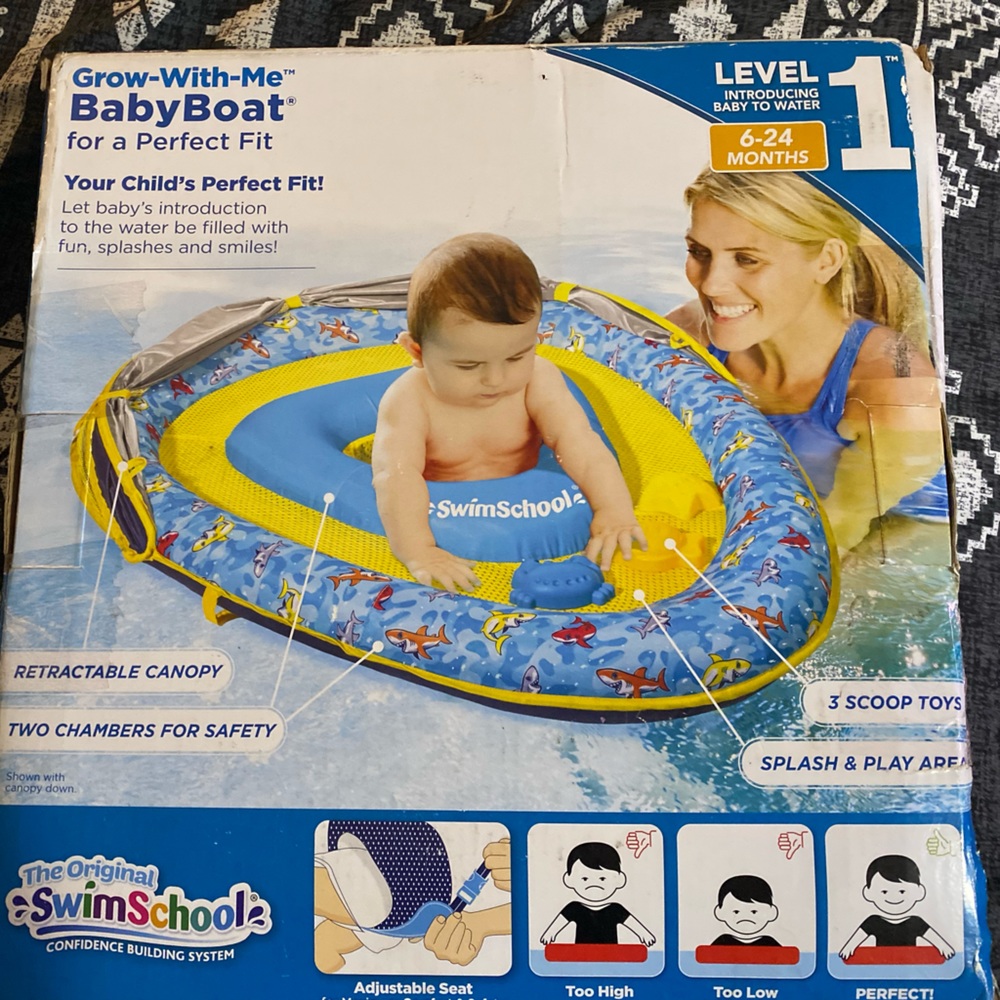 Baby swim boat